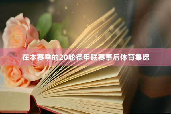 在本赛季的20轮德甲联赛事后体育集锦
