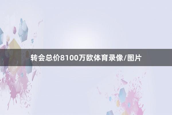 转会总价8100万欧体育录像/图片