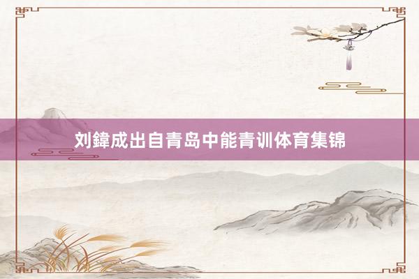 刘鍏成出自青岛中能青训体育集锦