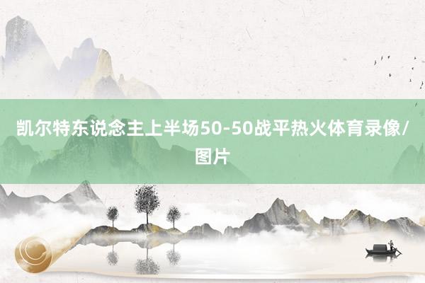 凯尔特东说念主上半场50-50战平热火体育录像/图片