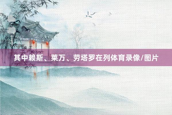 其中赖斯、莱万、劳塔罗在列体育录像/图片