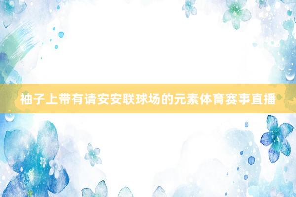 袖子上带有请安安联球场的元素体育赛事直播