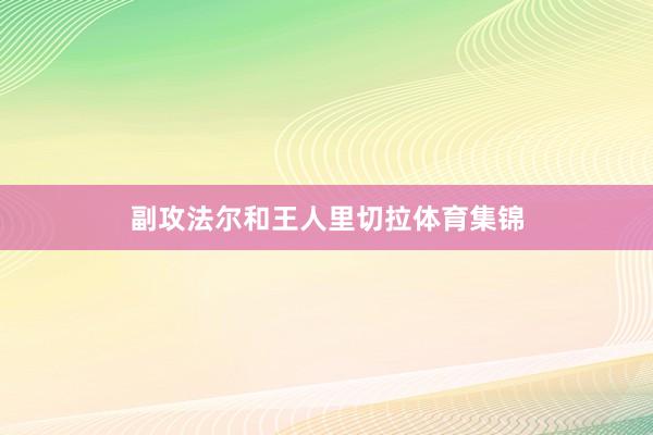 副攻法尔和王人里切拉体育集锦